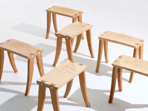 藤森照信デザイン「Fuji Stool」展、開催