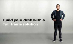 Desk Frame 1 – the flexible frame solution